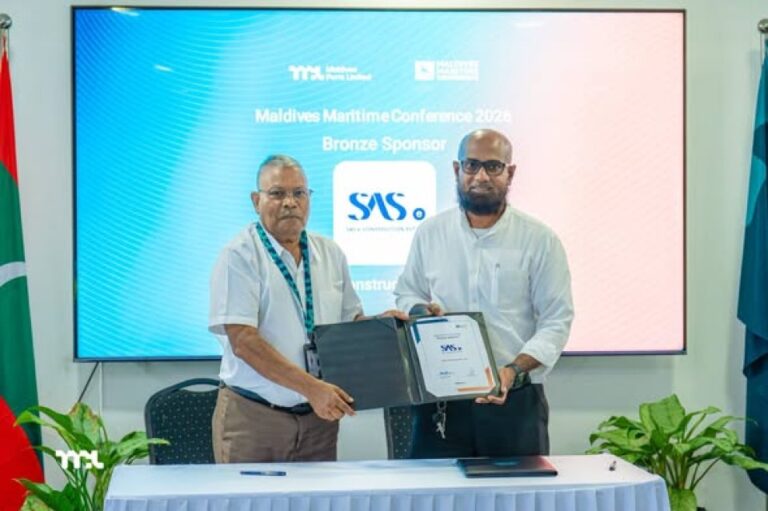 އެމްޕީއެލްގެ ބްރޮންޒް ސްޕޮންސަރަކަށް ސާސޭ ކޮންސްޓްރަކްޝަން ހަމަޖައްސައިފި