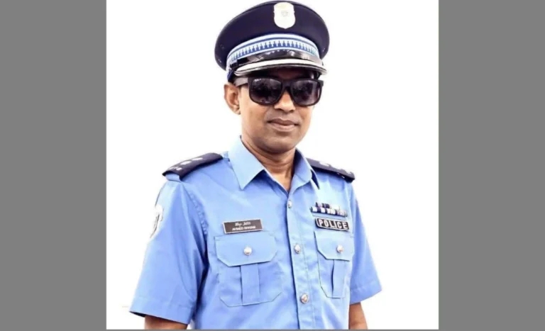 ފުލުހުންގެ ޚިދުމަތުގެ ރަސްމީ ތަރުޖަމާނުގެ މަގާމަށް އިންސްޕެކްޓަރ އޮފް ޕޮލިސް އަޙްމަދު ޝިޔާމް